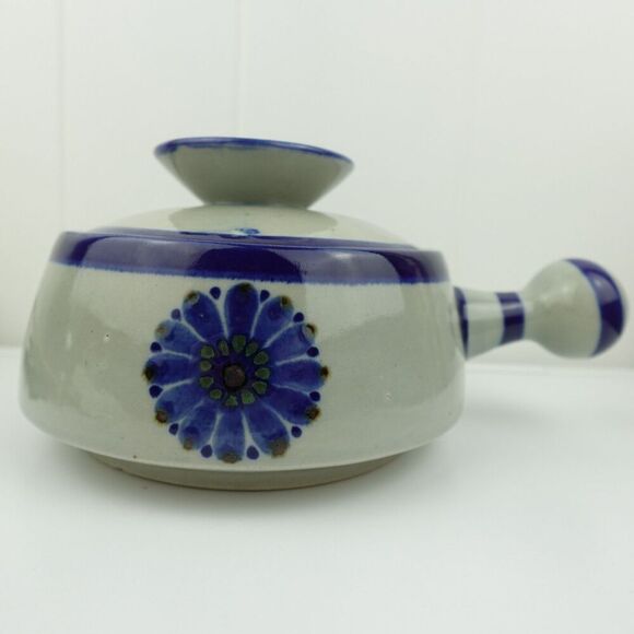 Ken Edwards Mexican Pottery Covered Casserole Pot with Lid Signed - Picture 4 of 15